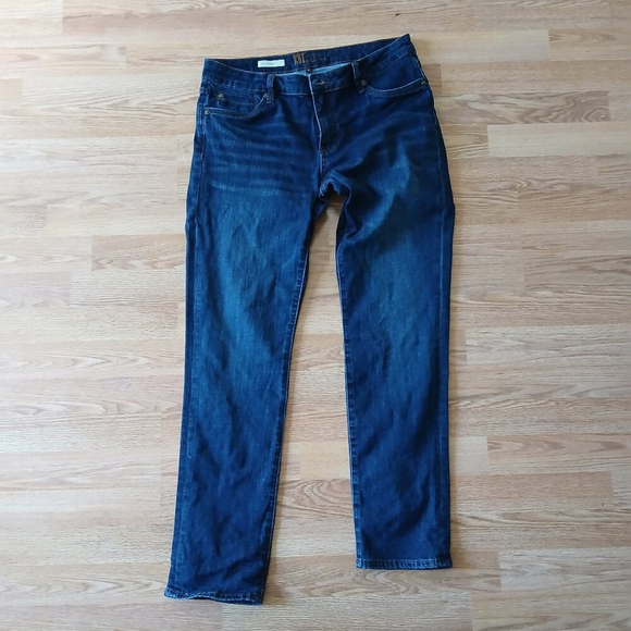 Kut From The Kloth Katy Boyfriend Stretch Jeans Blue Size 6 - Picture 2 of 9